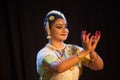 Bengaluru, INDIA Ã¢â¬â April 6th: Mohiniattam artist performs on April 6,2019 in Bharatiya vidya bhavan